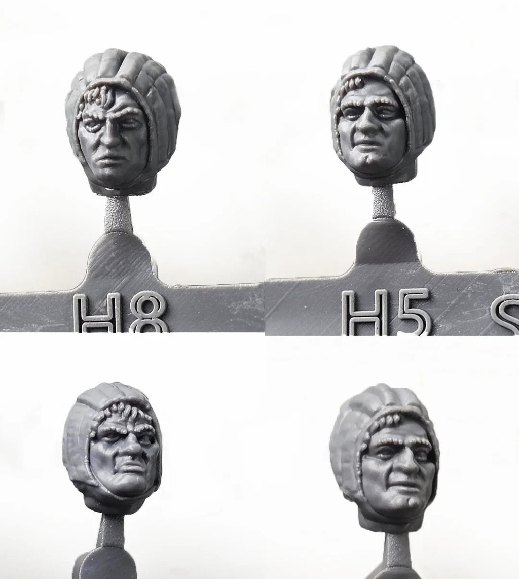 Victrix Medieval Warriors 28mm Scale Hard Plastic Medieval Foot Sergeants VXM006