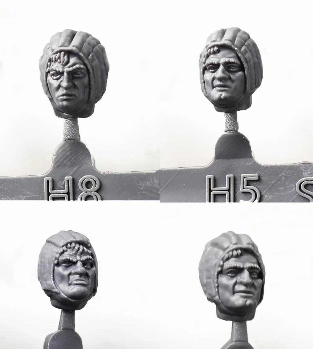 Victrix Medieval Warriors 28mm Scale Hard Plastic Medieval Foot Sergeants VXM006