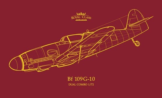 Eduard 1:72 Scale Bf 109 G-10 Dual Combo Set 'The Royal Class Edition' - R0022