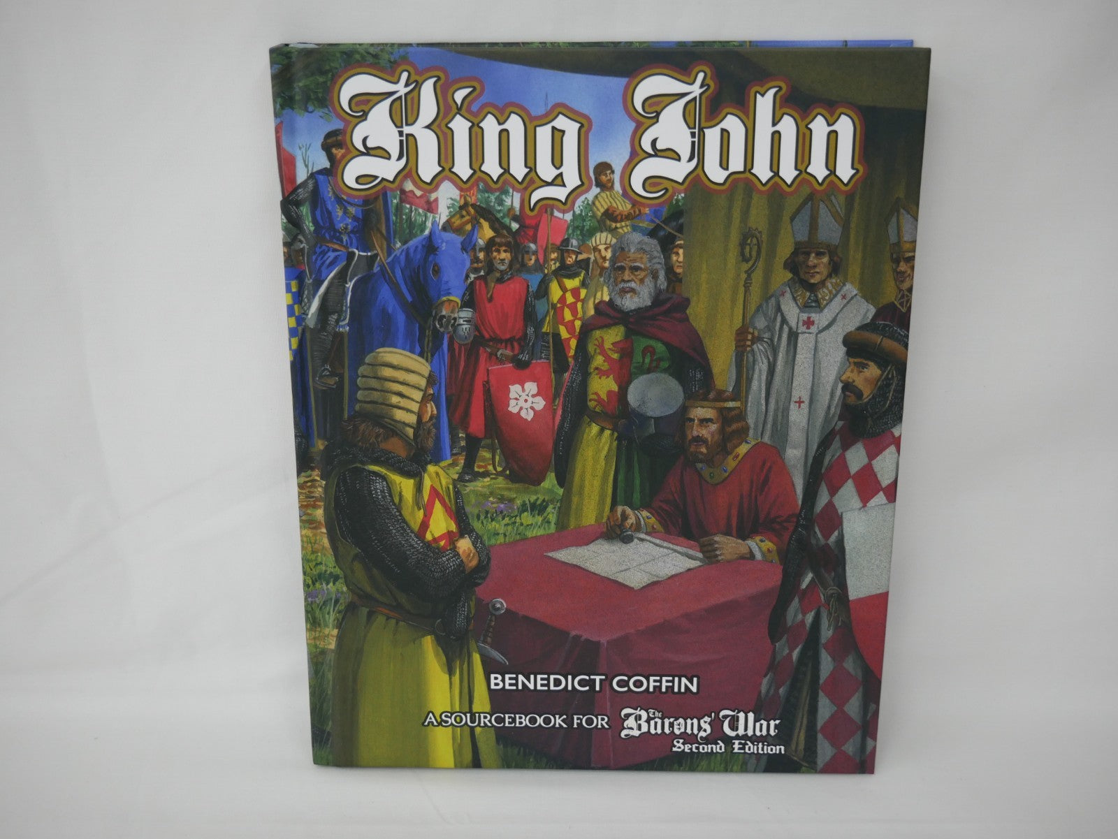Wargames Atlantic Barons' War 2nd Ed King John Hardcover Sourcebook - WAABW004