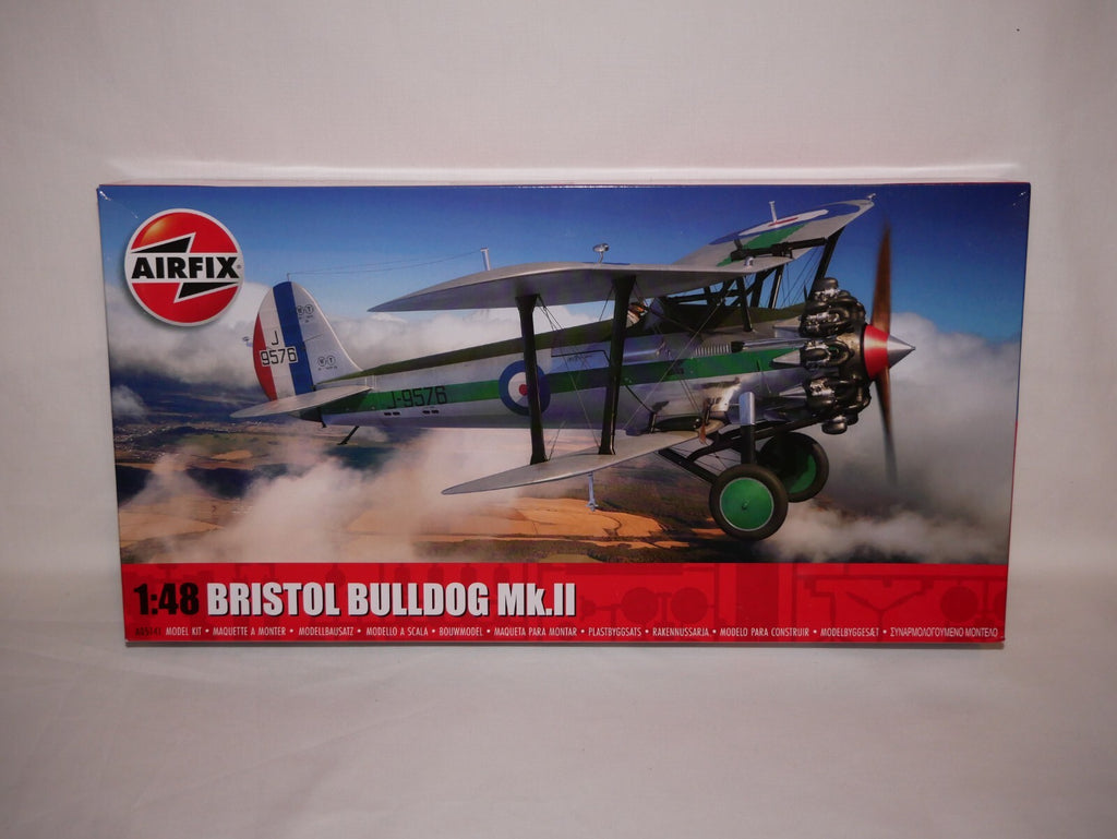 Airfix 1:48 Scale Bristol Bulldog Mk.II Model Plane Kit Skill Level 3 - A05141