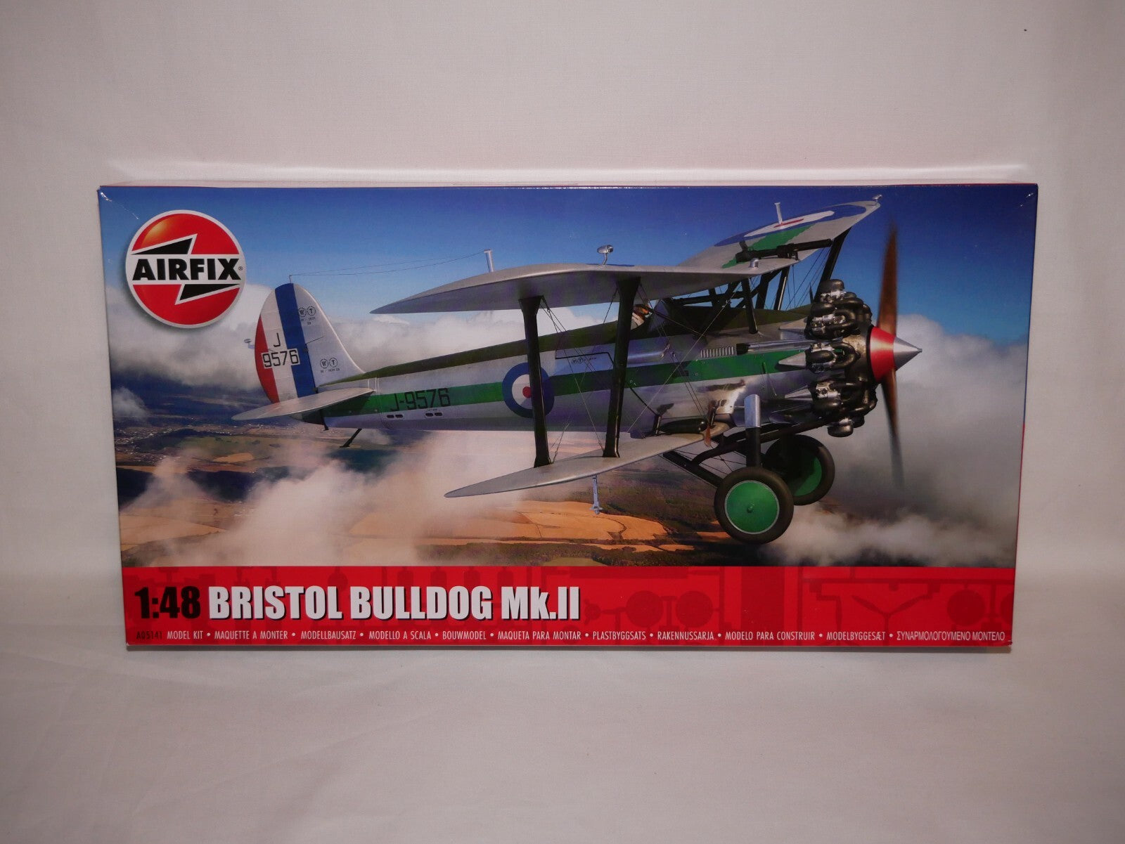 Airfix 1:48 Scale Bristol Bulldog Mk.II Model Plane Kit Skill Level 3 - A05141