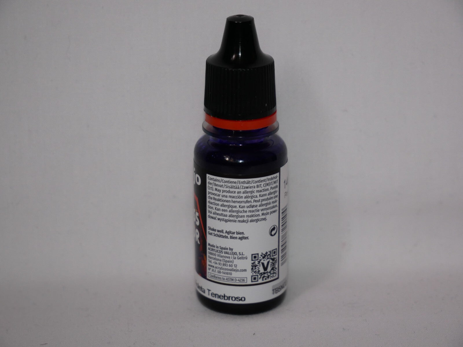 Vallejo Xpress Color Acrylics Gloomy Violet 18ml/0.6 fl oz Dropper Bottle 72.410