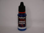 Vallejo Xpress Color Acrylics Storm Blue 18ml/0.6 fl oz Dropper Bottle - 72.412