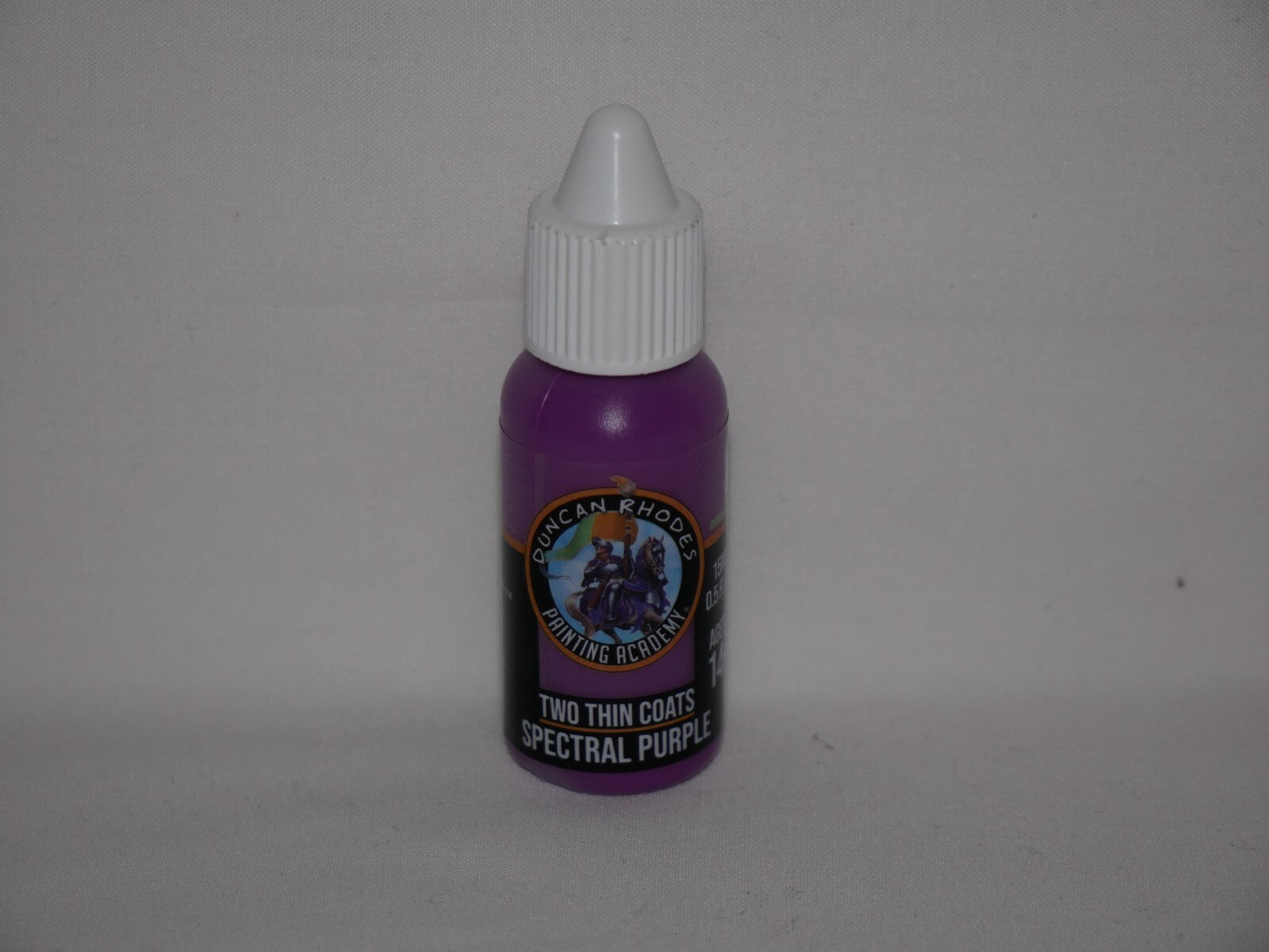 Duncan Rhodes Painting Academy Two Thin Coats Spectral Purple 15ml Bottle 10150