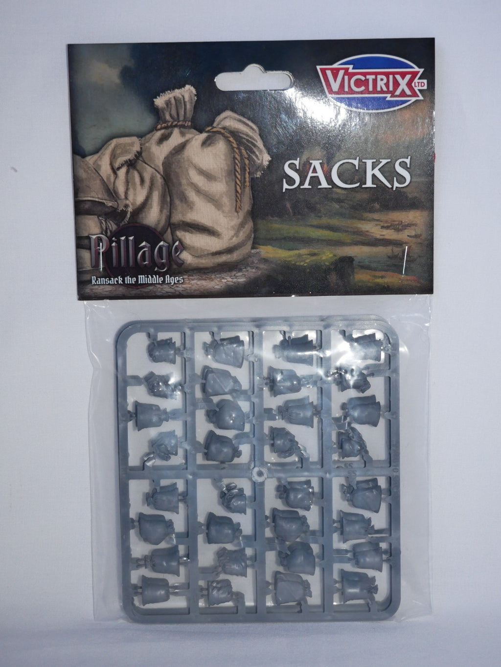 Victrix Ltd Pillage Ransack The Middle Ages 28mm Scale Hard Plastic Sacks VXE010