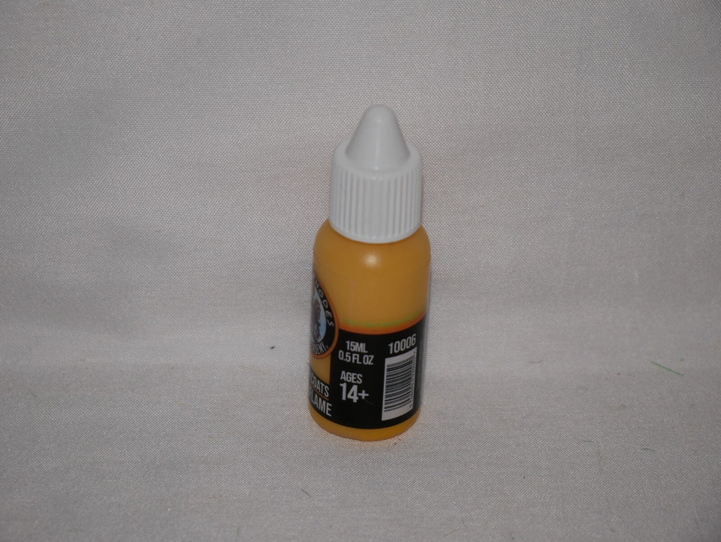 Duncan Rhodes Painting Academy 'Two Thin Coats' Yellow Flame 15ml Bottle - 10006