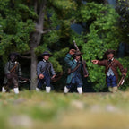 Wargames Atlantic The Age of Reason 1:56 Scale Hard Plastic Minutemen - WAAAR001