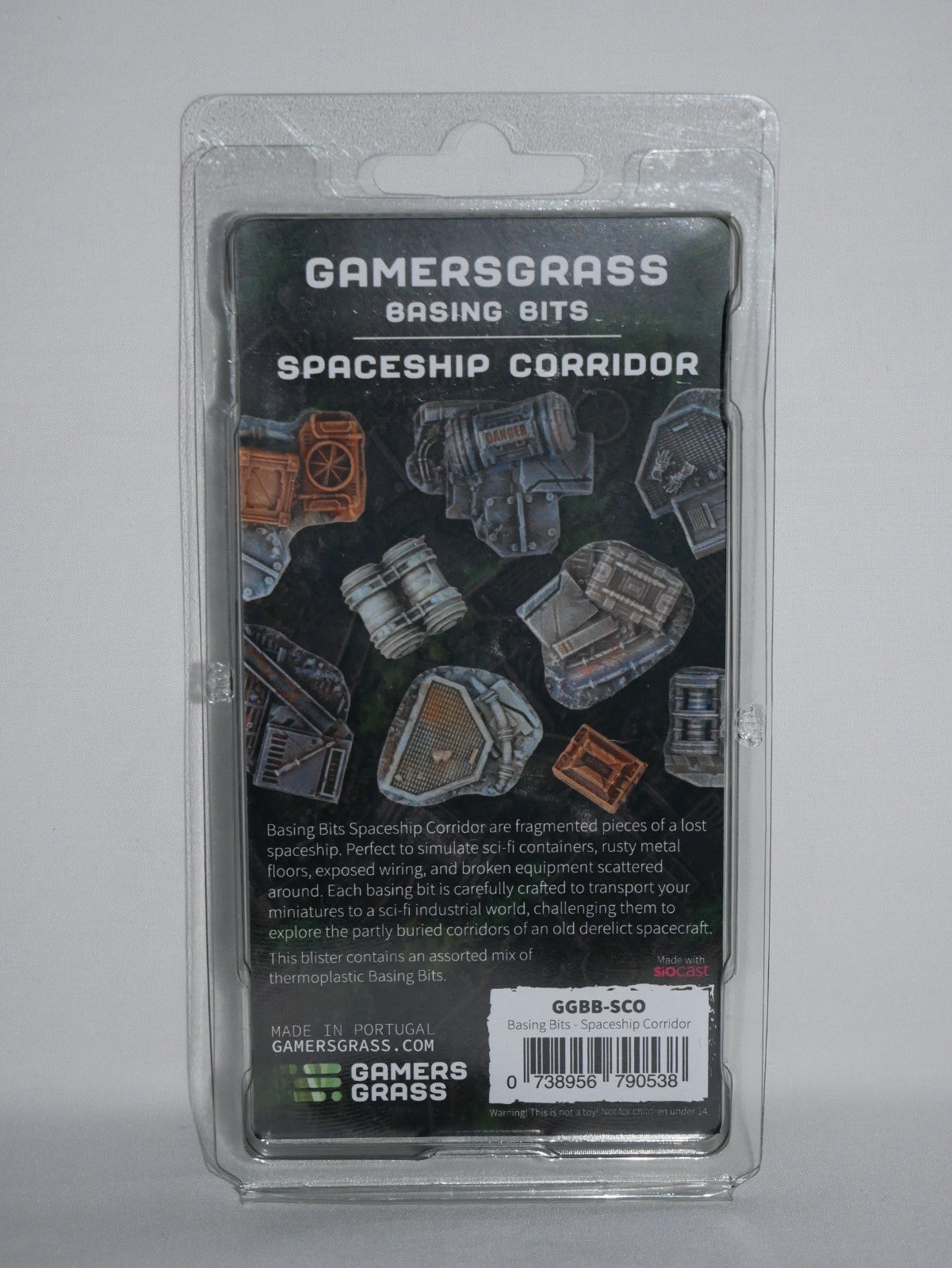 Gamers Grass Basing Bits Spaceship Corridor For Wargaming Mini Bases - GGBB-SCO