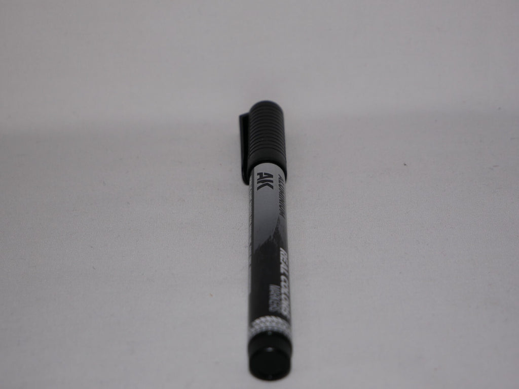 AK Interactive Real Colors Acrylic Fast Drying Marker Pens Aluminium - RCM010