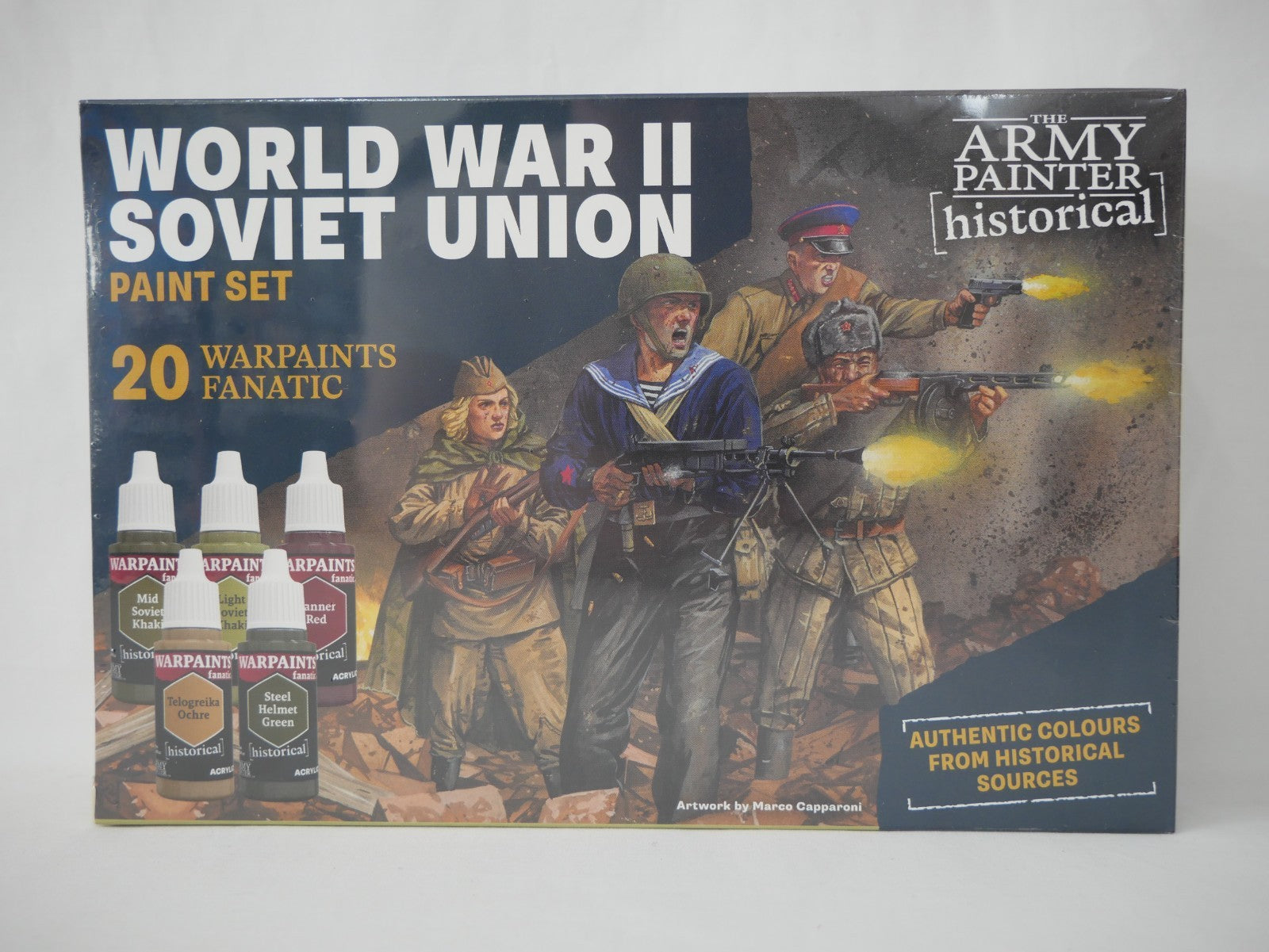 The Army Painter Historical World War II Soviet Union Paint Set (20 Colours) - WP8112