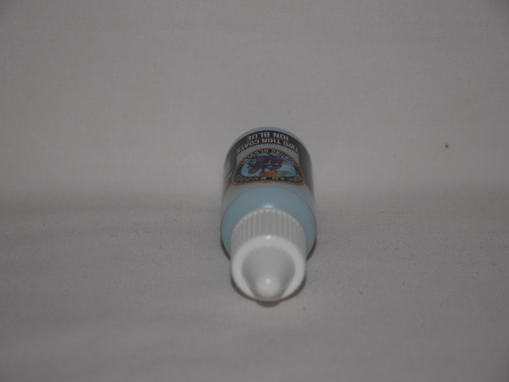 Duncan Rhodes Painting Academy Two Thin Coats Ion Blue 15ml Dropper Bottle 10160