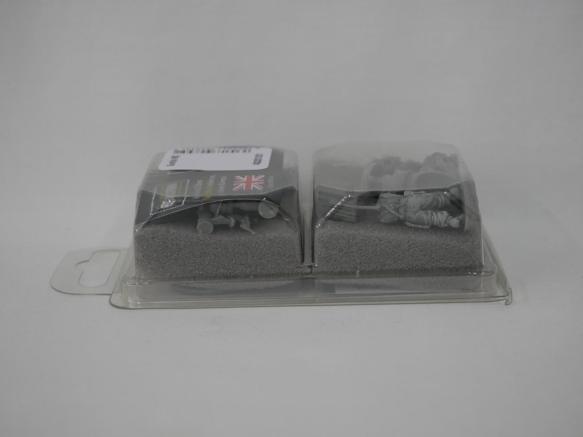 Warlord Games Bolt Action 1:56 (28mm) Scale 4x Resin Gurkha HQ Units - 403201201