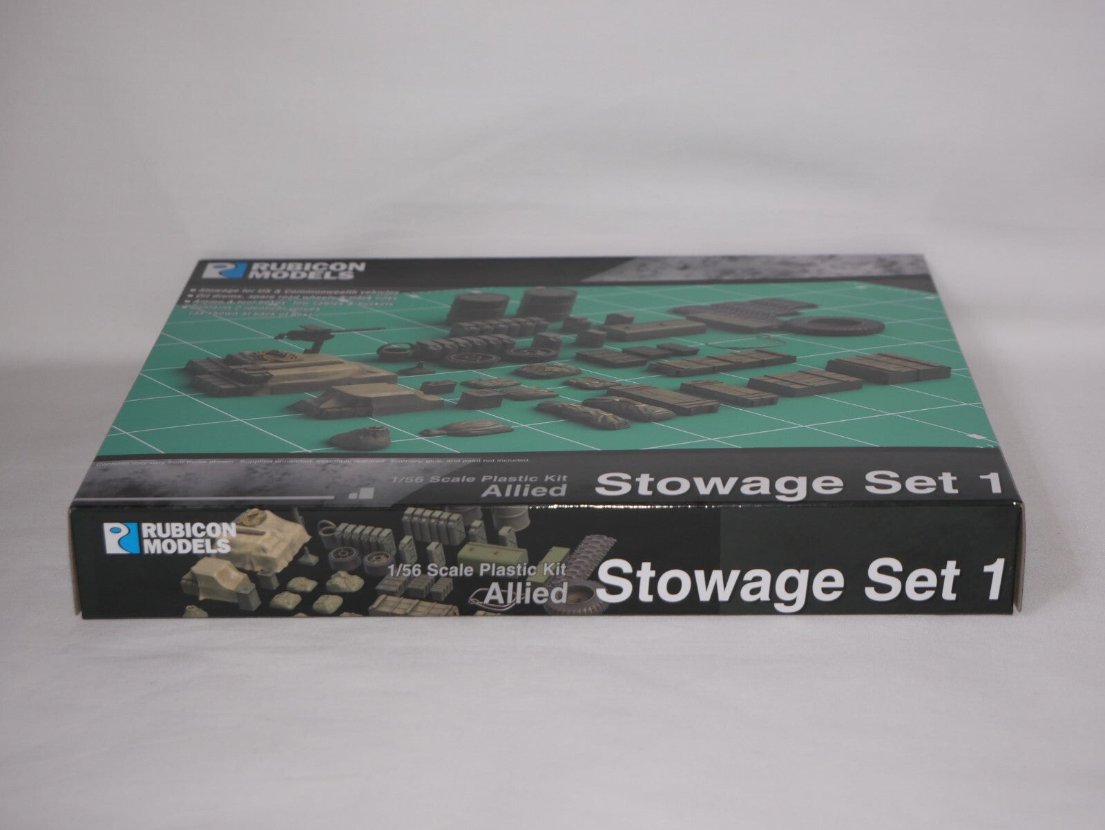 Rubicon Models 1:56 (28mm) Scale US & Commonwealth Allied Stowage Set 1 - 280033