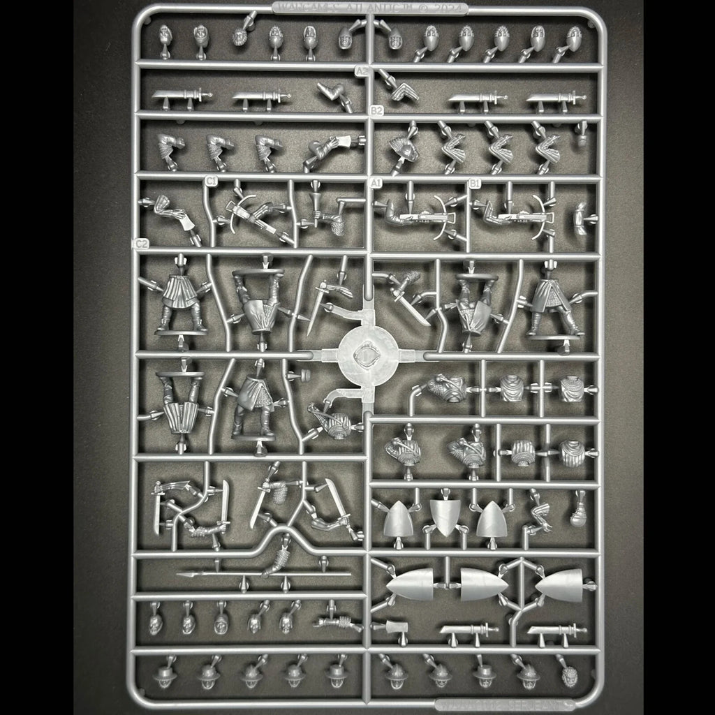 Wargames Atlantic The Barons' War 28mm Scale Foot Serjeants (1150-1320) WAAAC002