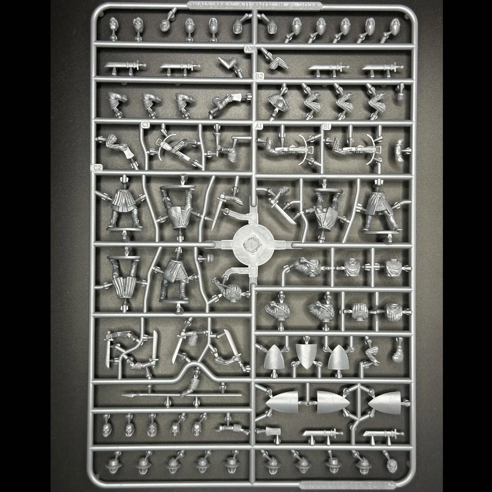 Wargames Atlantic The Barons' War 28mm Scale Foot Serjeants (1150-1320) WAAAC002