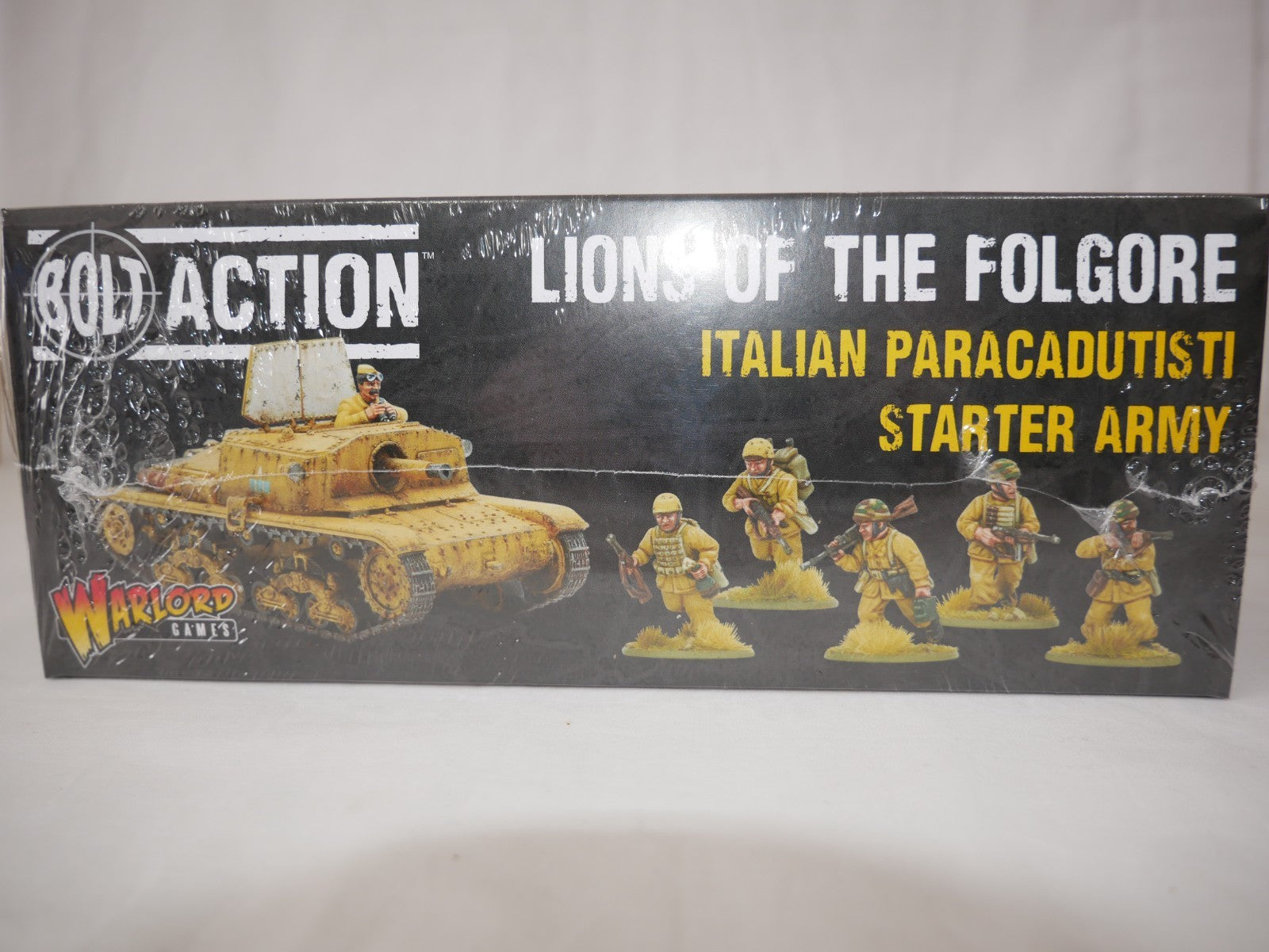 Warlord Games Bolt Action 1:56 Scale Lions Of The Folgore Italian Paracadutisti Starter Army - 402615802