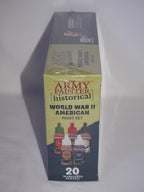 The Army Painter Historical World War II American Paint Set (20 Colours) WP8082