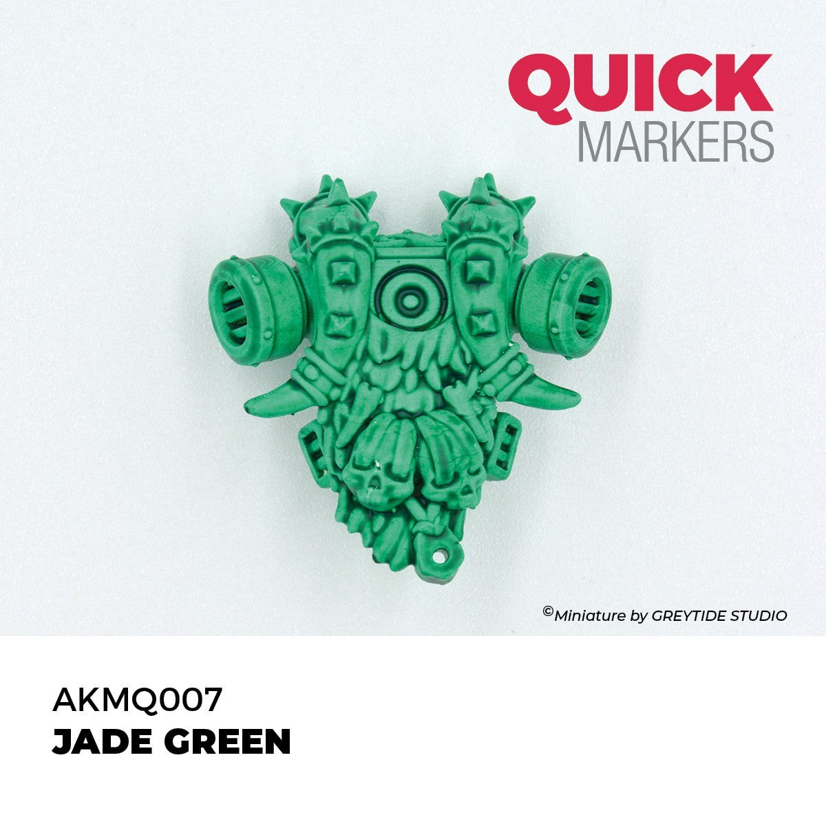 AK Interactive Acrylic Quick Gen Markers For Tabletop Games Jade Green - AKMQ007