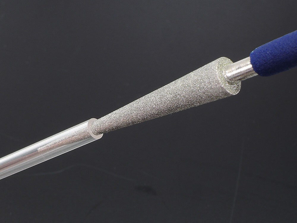 Tamiya Craft Tools Series 164 Conical Diamond File #200 Grade For Models - 74164
