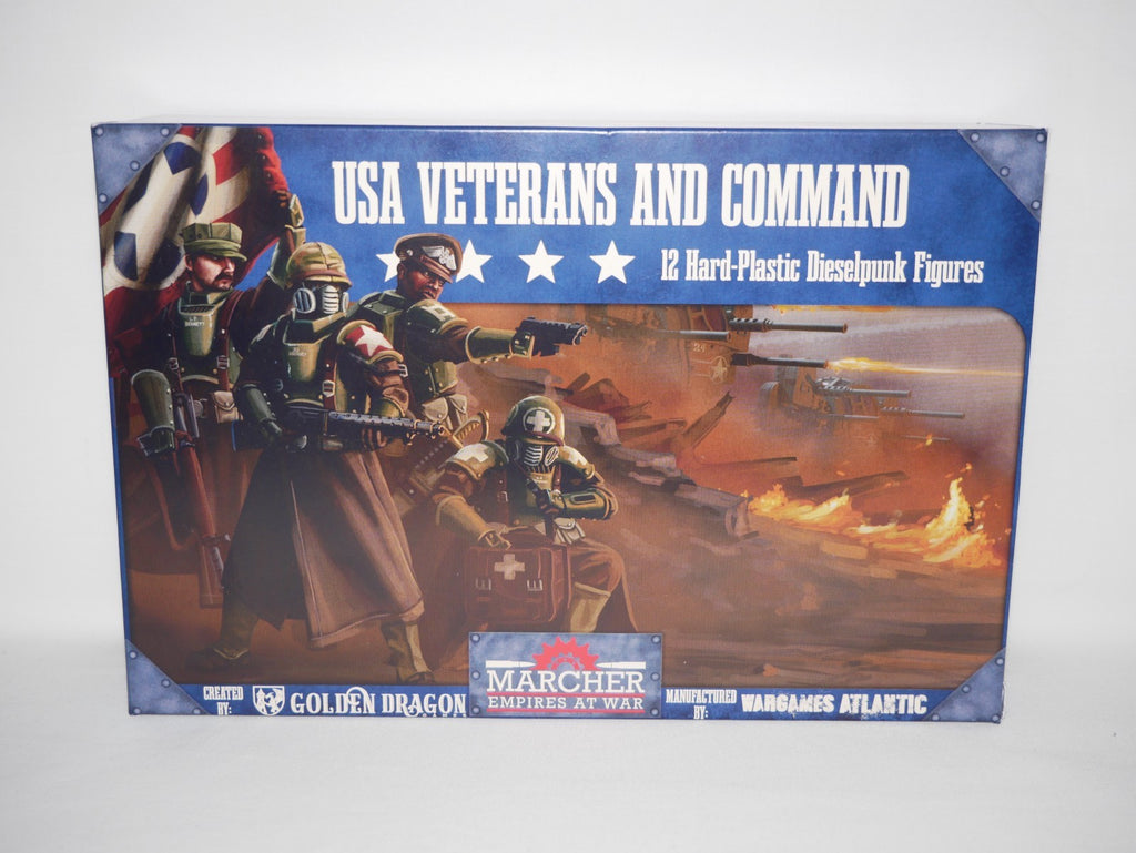Wargames Atlantic Marcher Empires At War USA Veterans And Command - MUSA002P