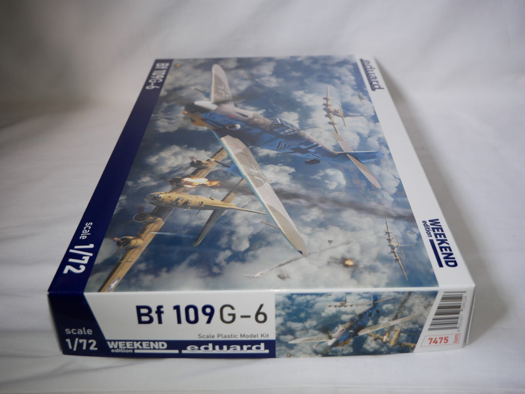 Eduard 1:72 Scale WWII Messerschmitt Bf 109G-6 Weekend Edition Model Kit - 7475