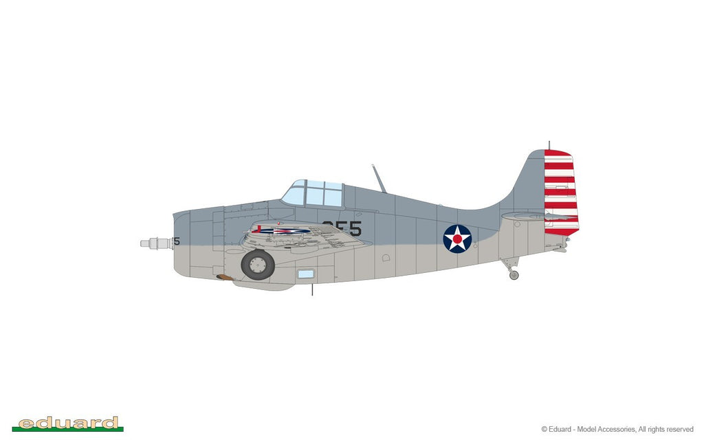 Eduard 1:48 Scale (F4F-3 & F4F-4) Widway Dual Combo Limited Edition Set - 11166