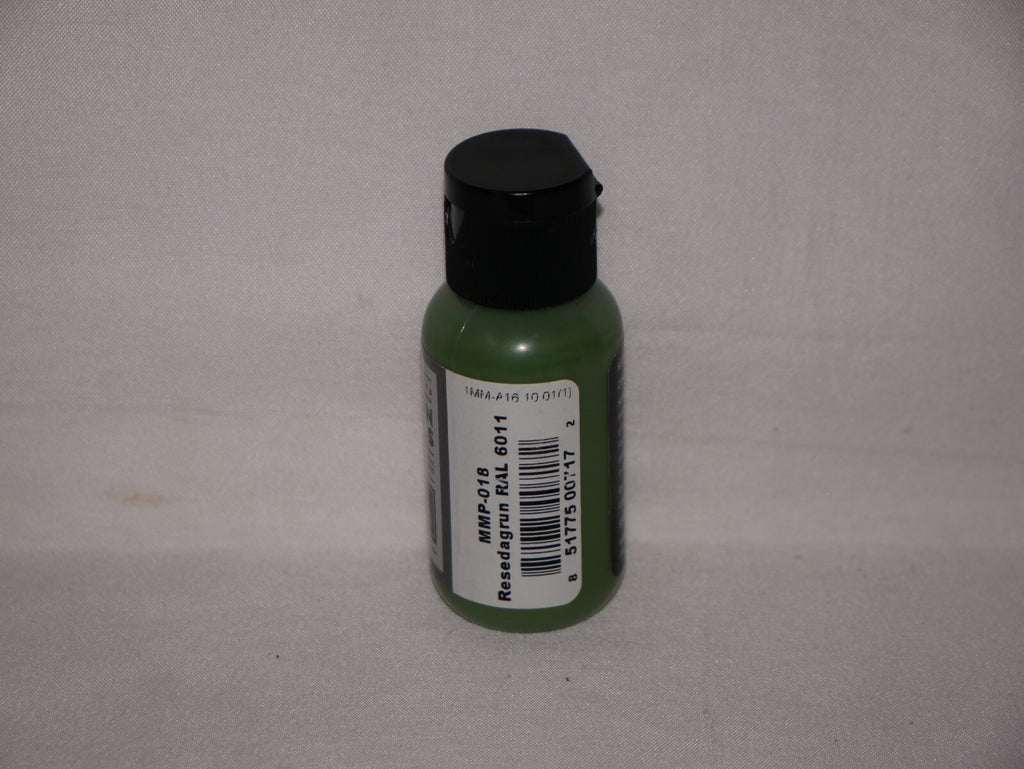 Mission Models Premium Hobby Paints Resedagrun RAL 6011 30ml Bottle (MMP - 018)