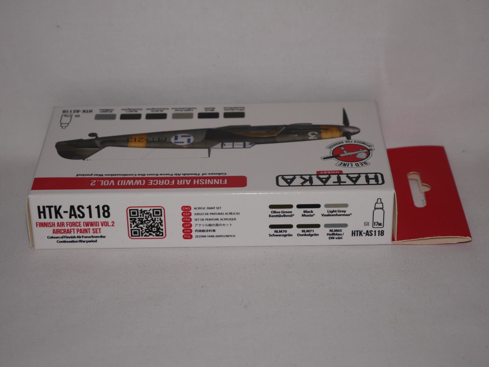 Hataka Red Line Optimised For Airbrush Finish Air Force WWII Vol.2 - (HTK-AS118)