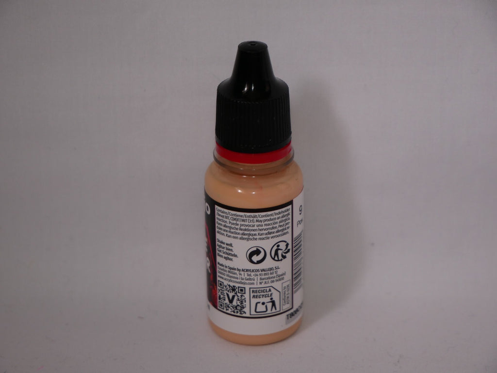 Vallejo Game Color Acrylic Range Skin Tone 18ml/0.6 fl oz Dropper Bottle 72.099