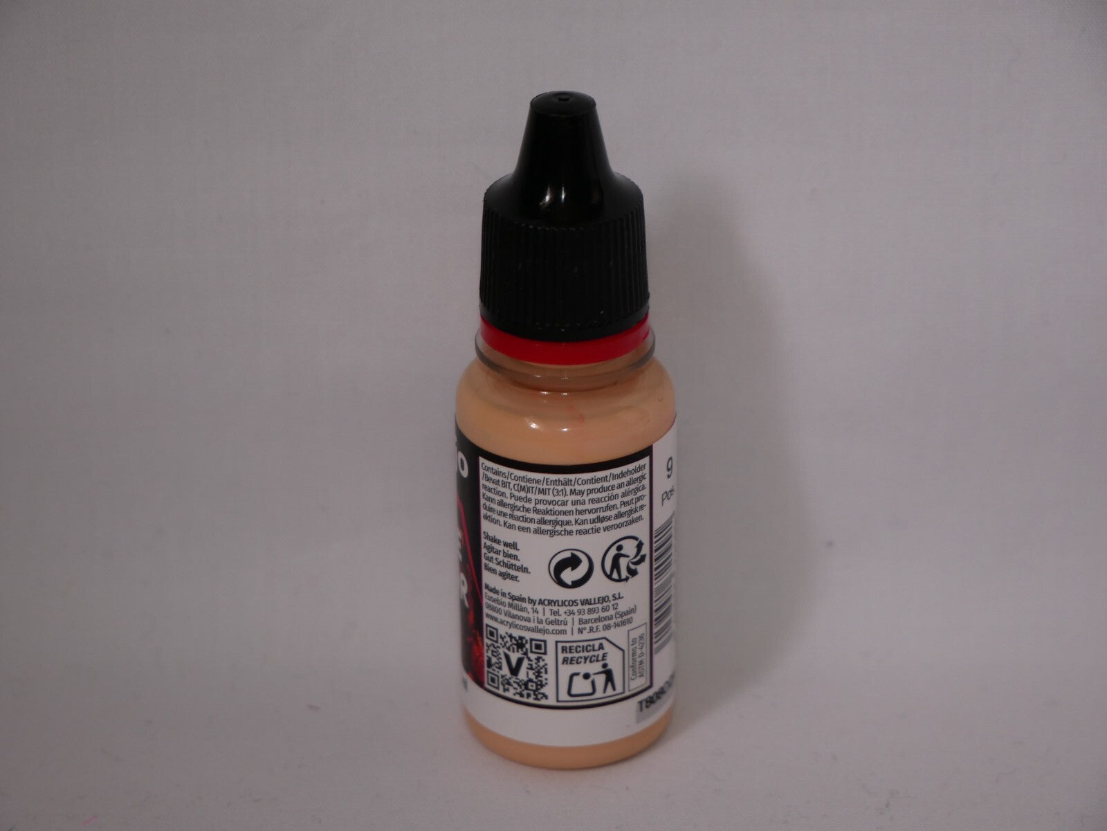 Vallejo Game Color Acrylic Range Skin Tone 18ml/0.6 fl oz Dropper Bottle 72.099