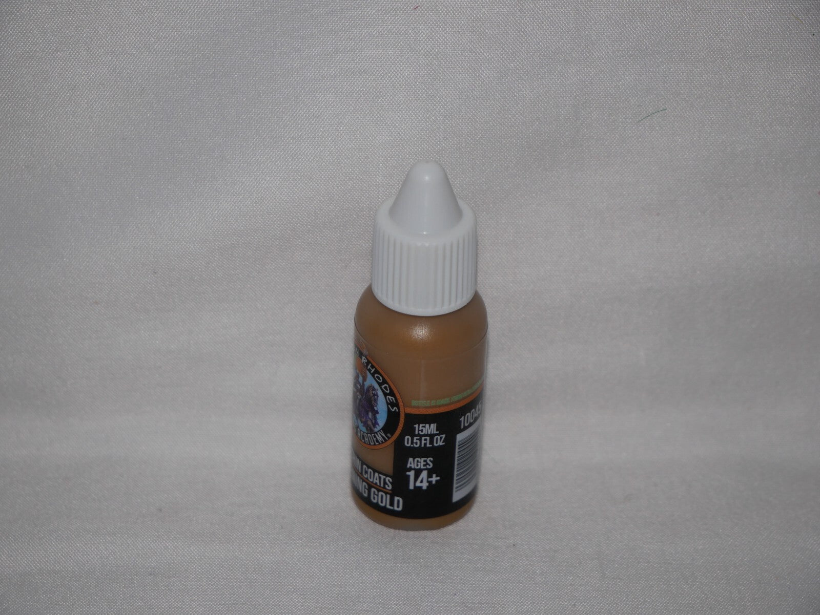 Duncan Rhodes Painting Academy Two Thin Coats Glistening Gold 15ml Dropper 10045