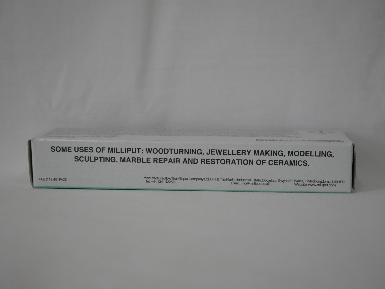 Milliput Turquoise Blue Two Part Specially Formulated Epoxy Putty (113.4g) Pack - MILLTB