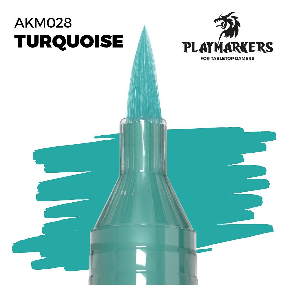 AK Interactive Acrylic Paint Playmarkers For Tabletop Games Turquoise - AKM028