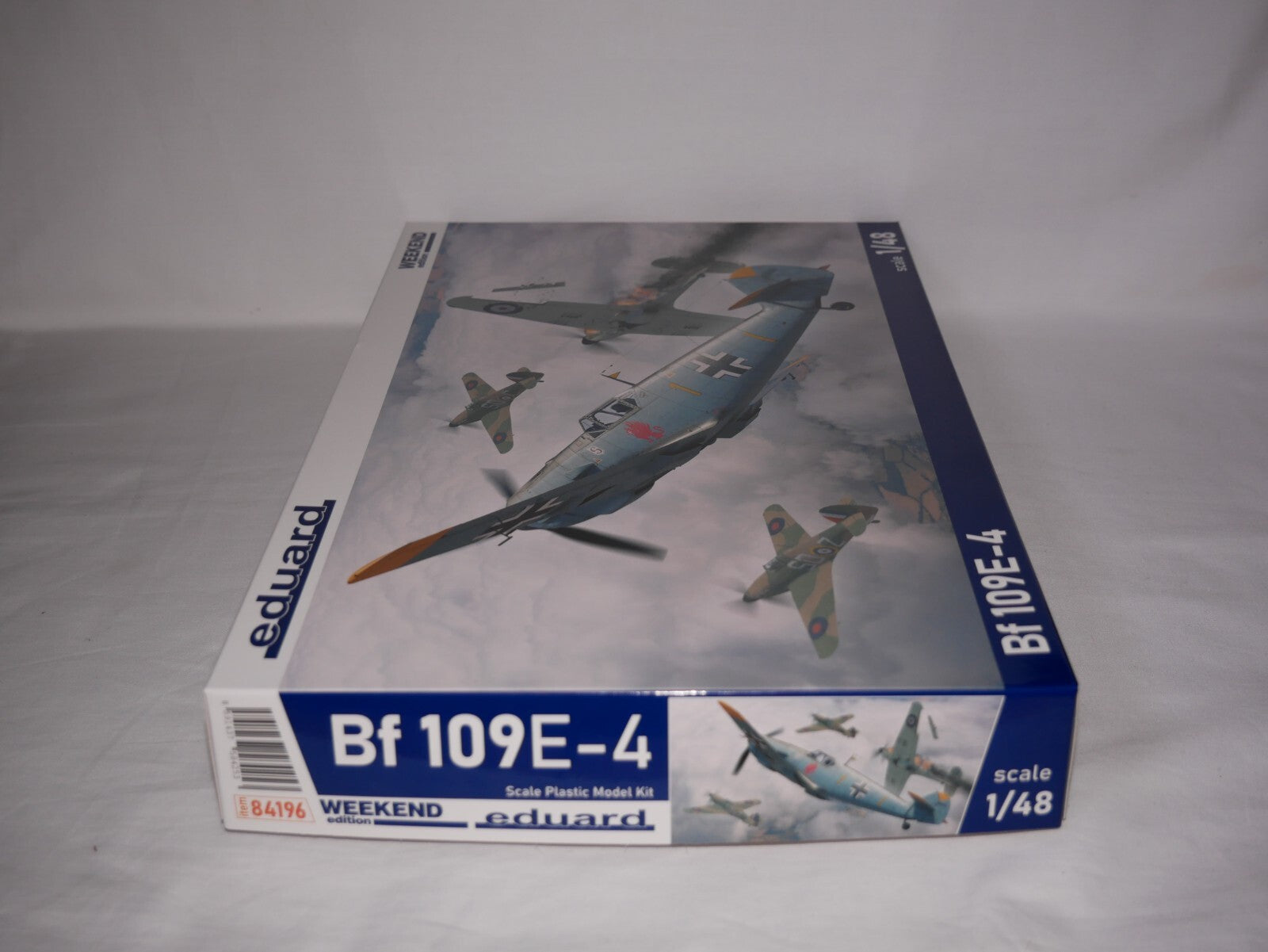 Eduard 1:48 Scale WWII Messerschmitt Bf 109E-4 Weekend Edition Model Kit - 84196
