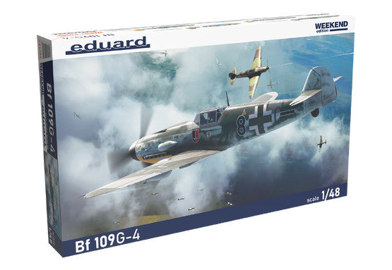 Eduard 1:48 Scale WWII Messerschmitt Bf 109G-4 Weekend Edition Model Kit - 84203