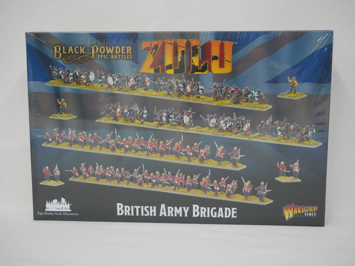 Black Powder Epic Battles Minis Zulu 15mm Scale British Army Brigade - 312014601