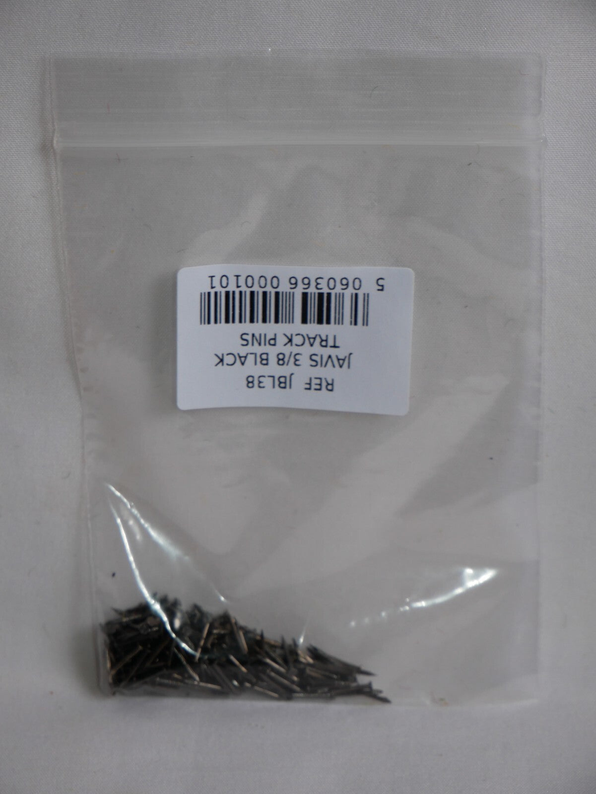 Javis "Countryside" scenics "OO" 3/8" Black Track Pins For Model Railway - JBL38