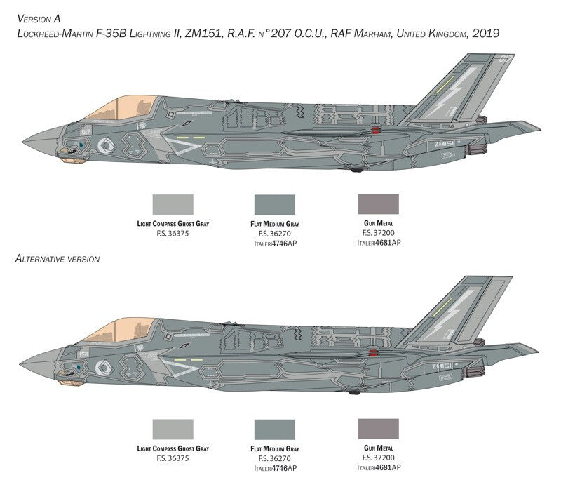 Italeri 1:48 Scale Lockheed Martin F-35 B Lightning II ''STOVL Version'' - 2810