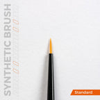 AK Interactive Basic Synthetic Hair 3 Piece Miniature Painting Brush Set - AKB104