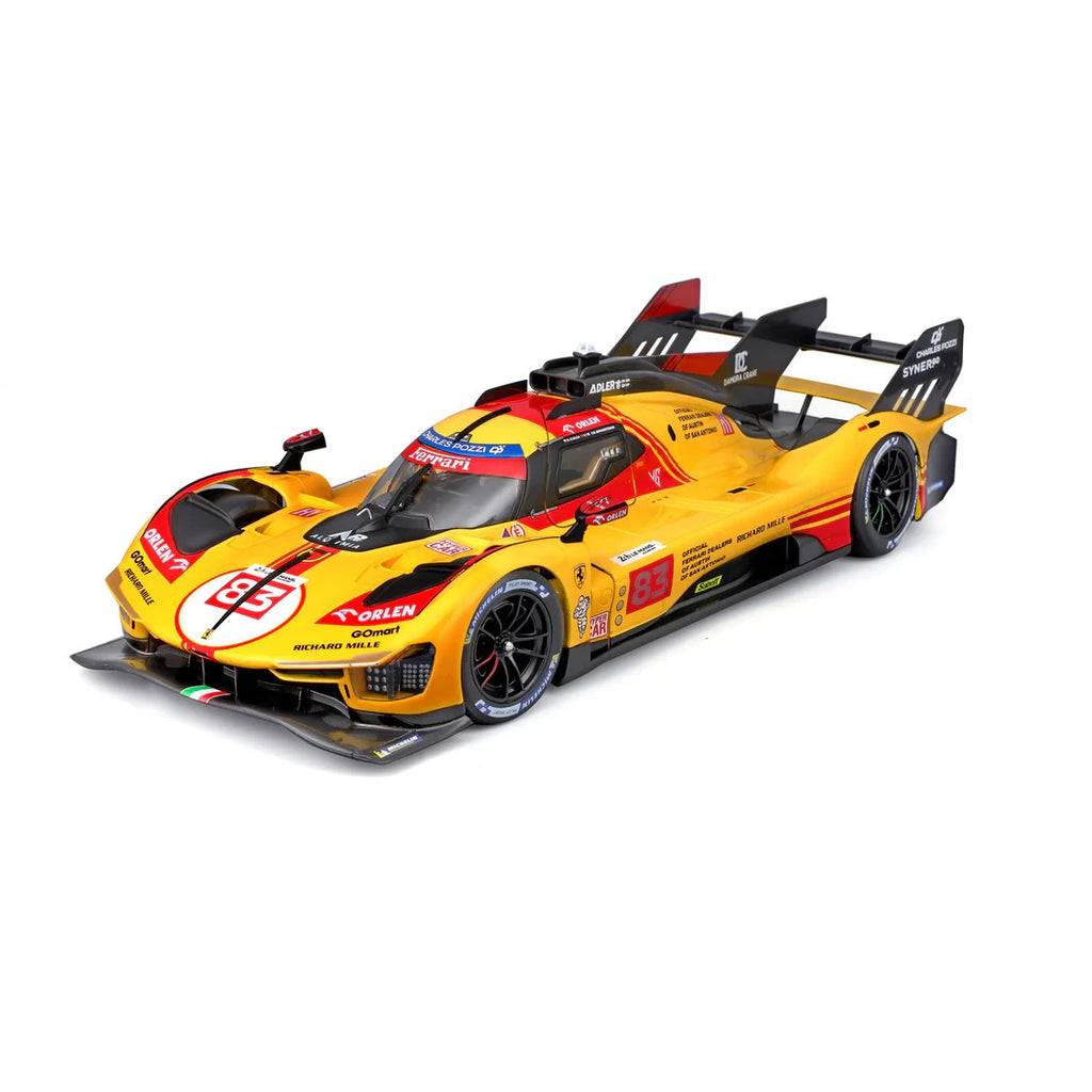 Burago 1:43 Ferrari Racing 499P Le Mans Hypercar 2024 AF Corse No.83 - #18-36317