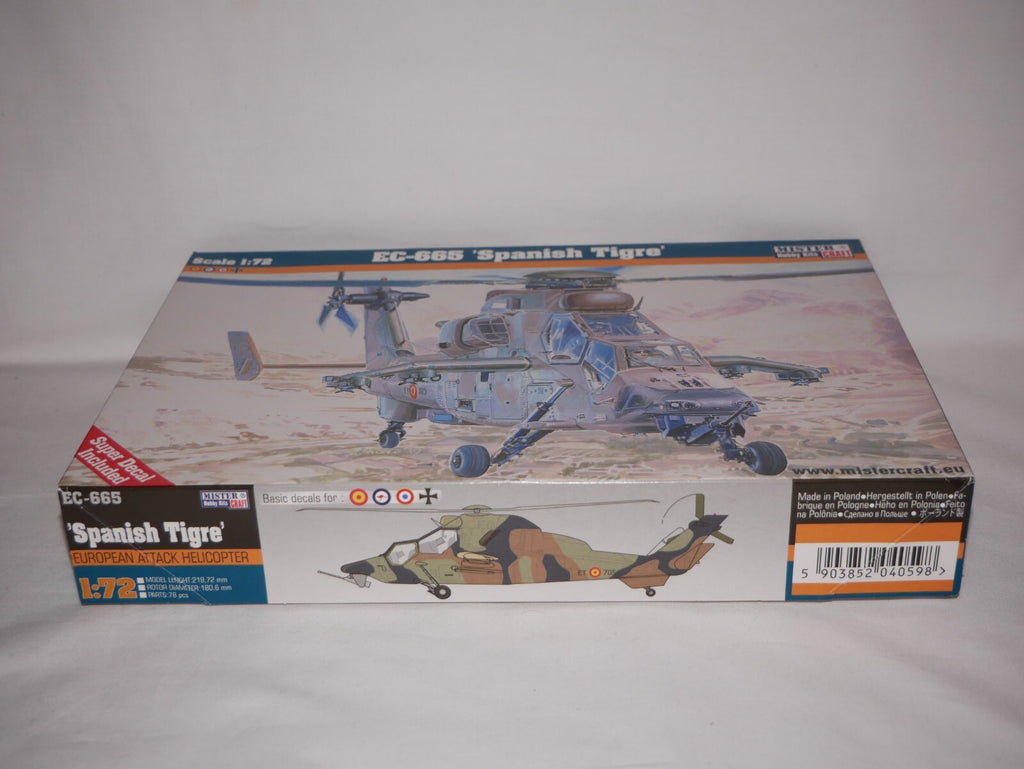 MisterCraft Hobby Kits 1:72 Scale (D-59) EC-665 'Spanish Tigre' - 040598