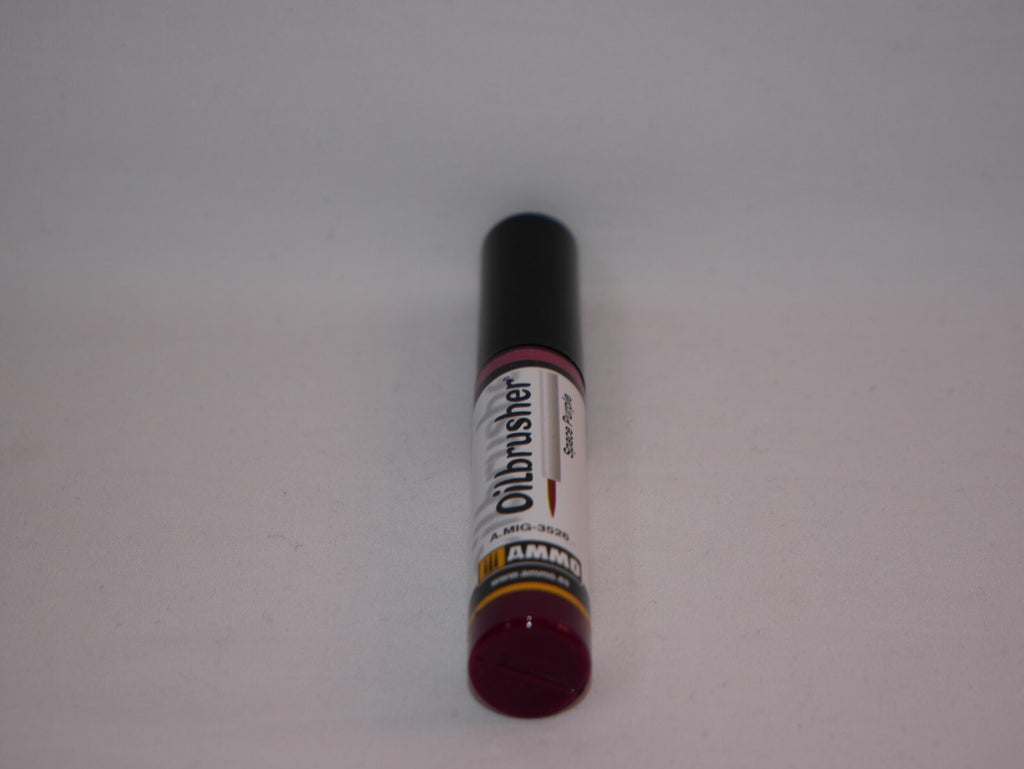 Ammo By Mig Jimenez Space Purple Oilbrusher Fine Brush Applicator - A.MIG-3526