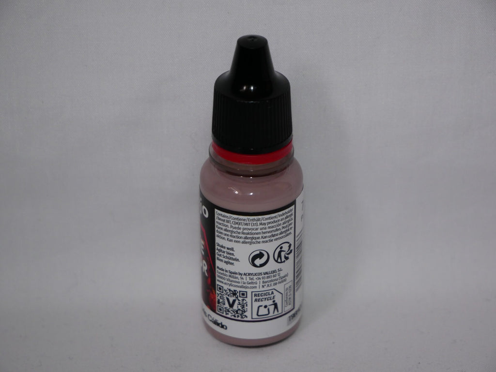 Vallejo Game Color Acrylic Range Warm Grey 18ml/0.6 fl oz Dropper Bottle 72.148