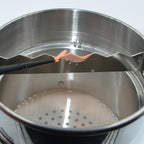 AK Interactive Stainless Steel Model Painting Paint Brush Cleaning Bucket - AK9569