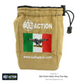 Warlord Games Bolt Action 1:56 Scale WWII Italian Army Order Dice Bag - WGB-BAG-10
