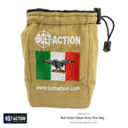 Warlord Games Bolt Action 1:56 Scale WWII Italian Army Order Dice Bag - WGB-BAG-10