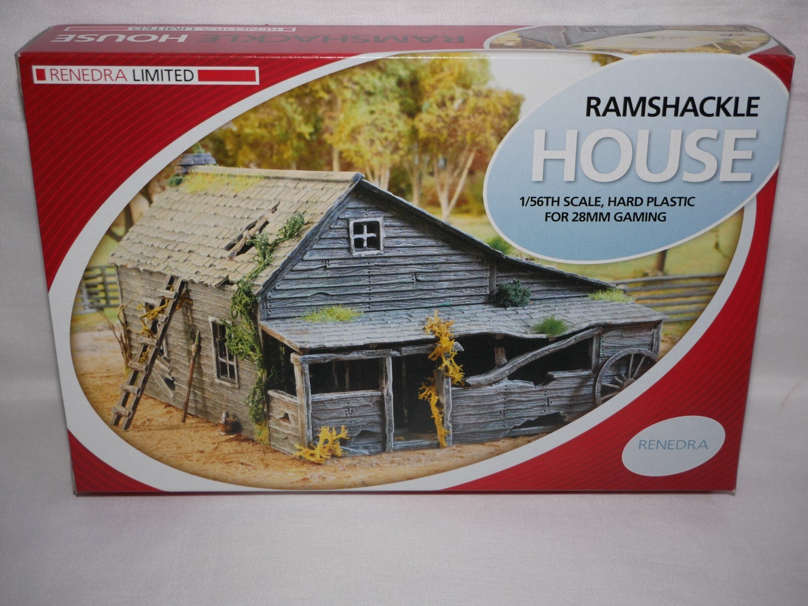 Renedra Ltd Generic Scenery & Bases 1/56th (28mm) Scale Ramshackle House - RNRH