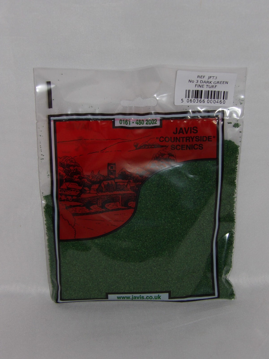 Javis "Countryside" Scenics No 3 Dark Green Fine Turf JFT3
