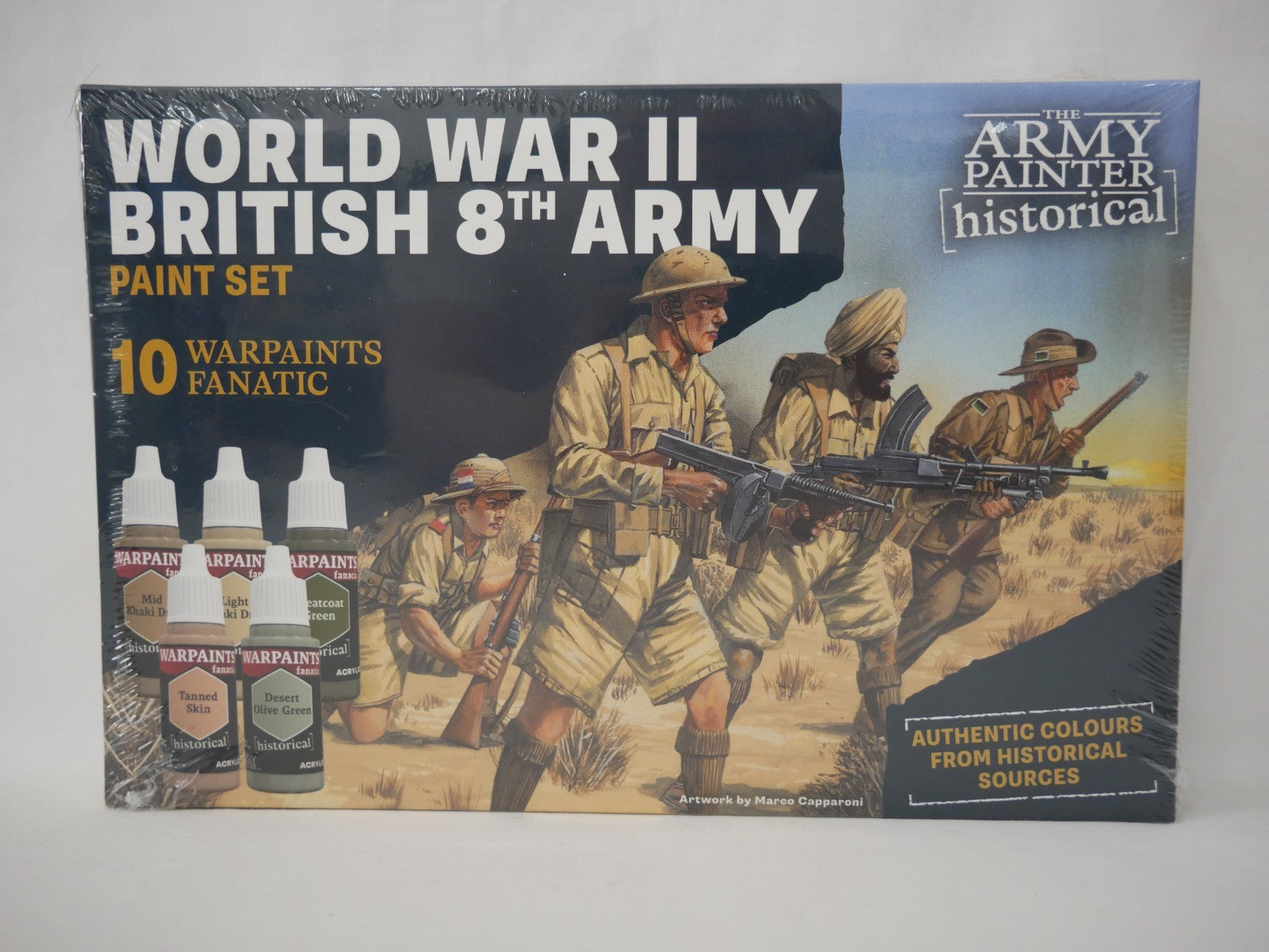 The Army Painter Historical World War II British 8th Army Paint Set - WP8113